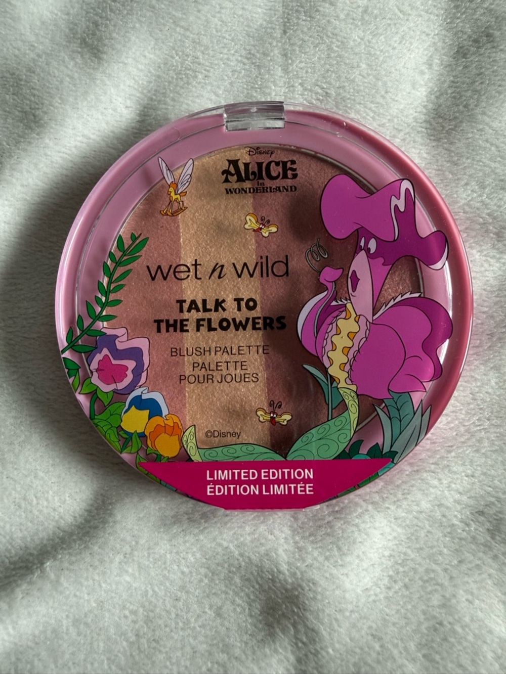 wet n wild Alice in Wonderland Talk to the Flowers Blush Palette NWT